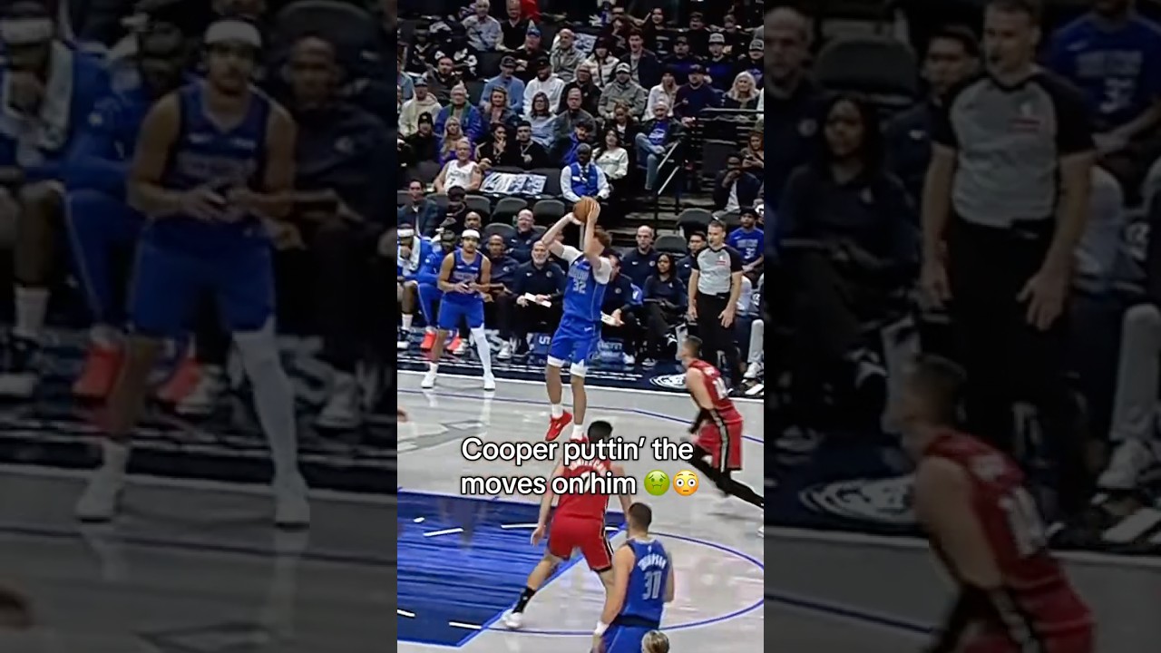 This was tuff, coop 🔥 #cooperflagg #dallasmavericks #nba