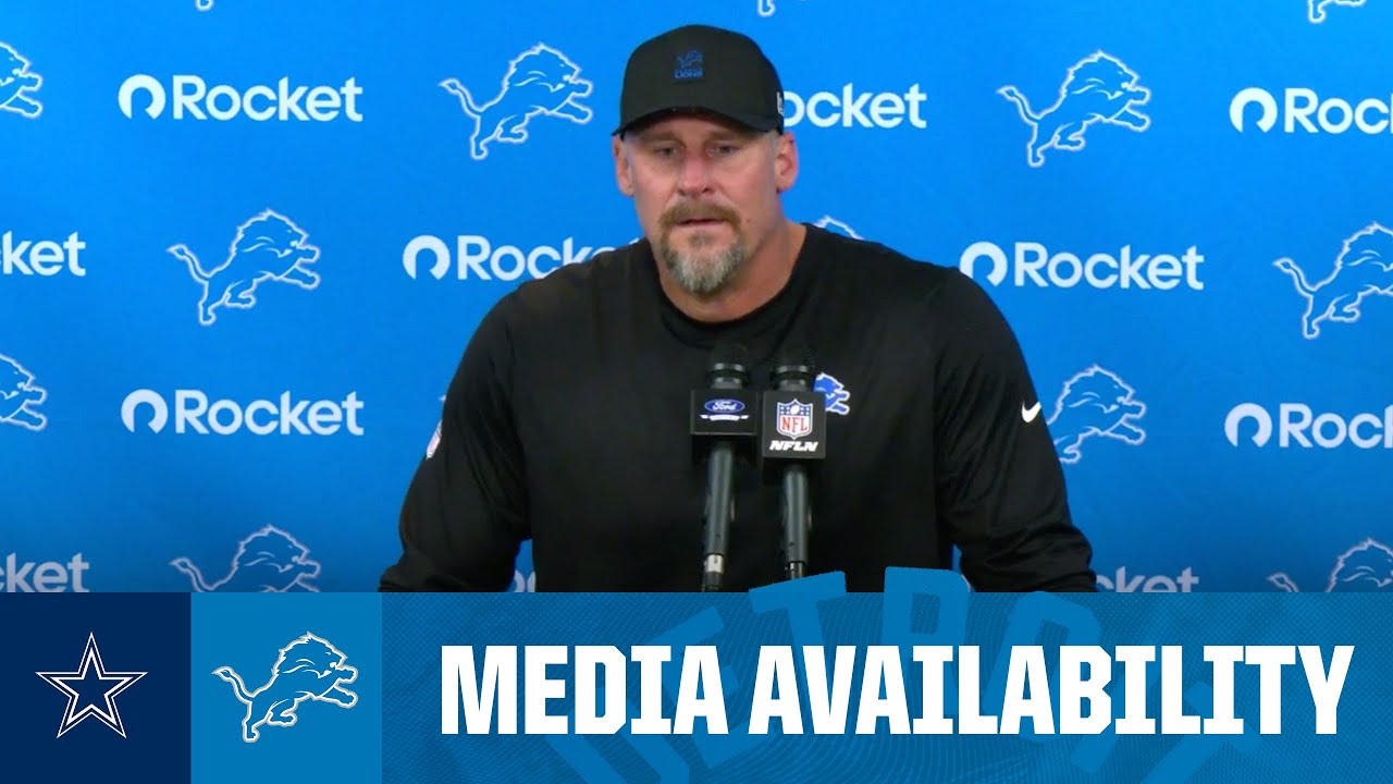 Dan Campbell postgame media availability | 2025 NFL Regular Season Week 14: Lions vs Cowboys
