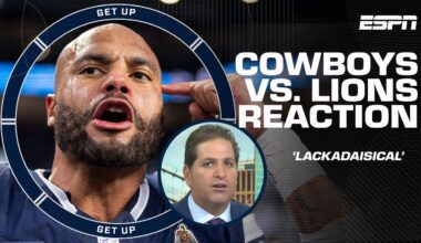 Cowboys, WHAT HAPPENED?! 😳 Peter Schrager says NOTHING went their way vs. the Lions 👀 | Get Up