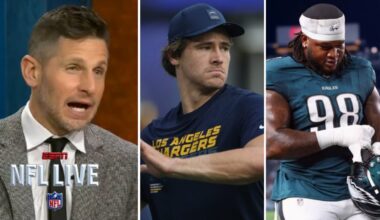 NFL LIVE | Eagles D will be 'dogfight' even without Jalen Carter! - Dan O. WARNS Herbert & Chargers