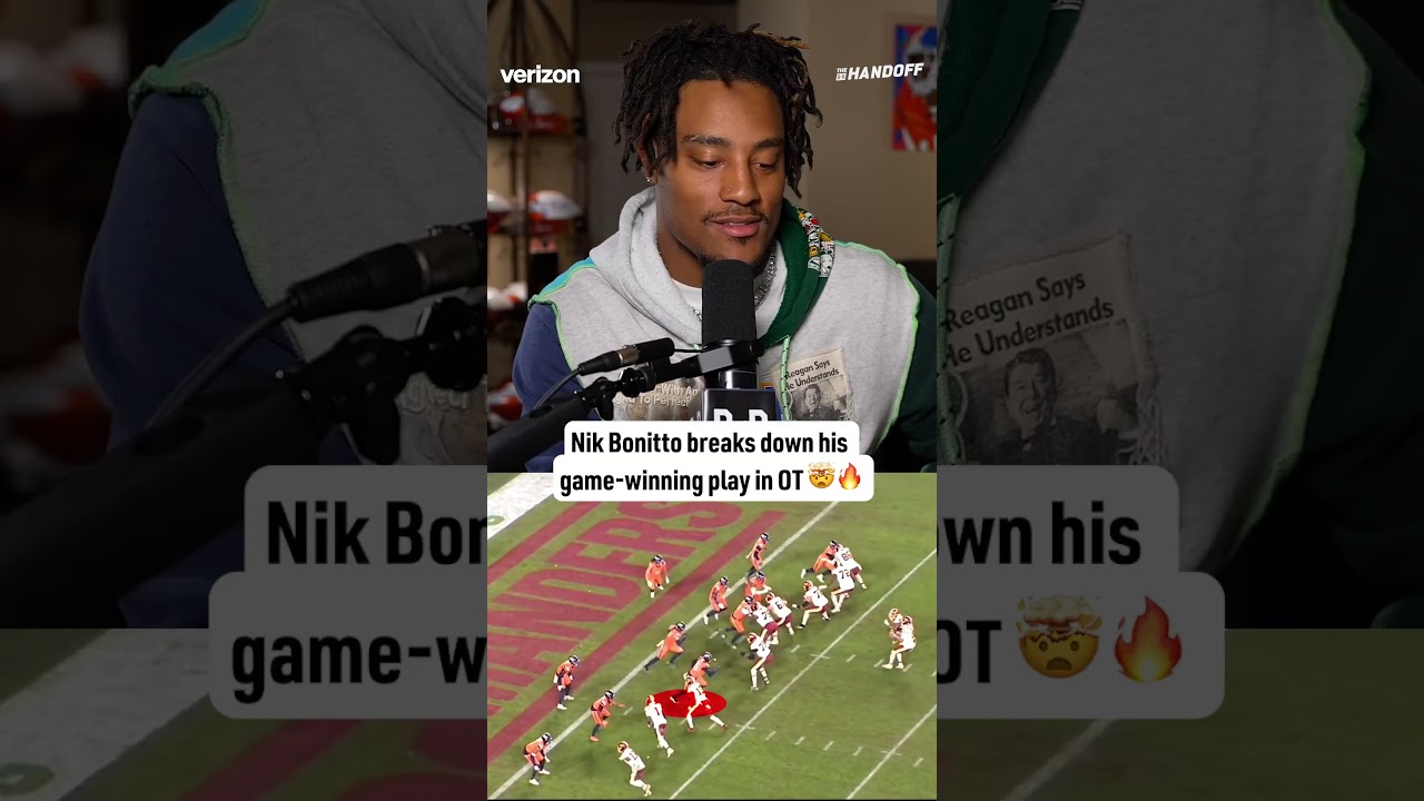 Broncos on a 9-game win streak after this Nik Bonitto play 🔥