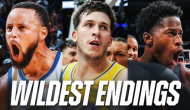 The WILDEST Endings of the 2025-26 NBA Season | Pt. 1
