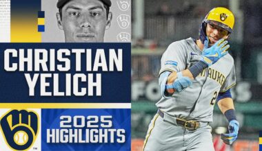 Christian Yelich led the charge for the Brewers in 2025! 🥞 (Full MLB season highlights)