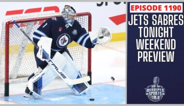Winnipeg Jets vs. Buffalo Sabres tonight, travel to Edmonton tomorrow