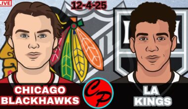 Chicago Blackhawks vs LA Kings NHL Hockey Live Game Cast & Audio
