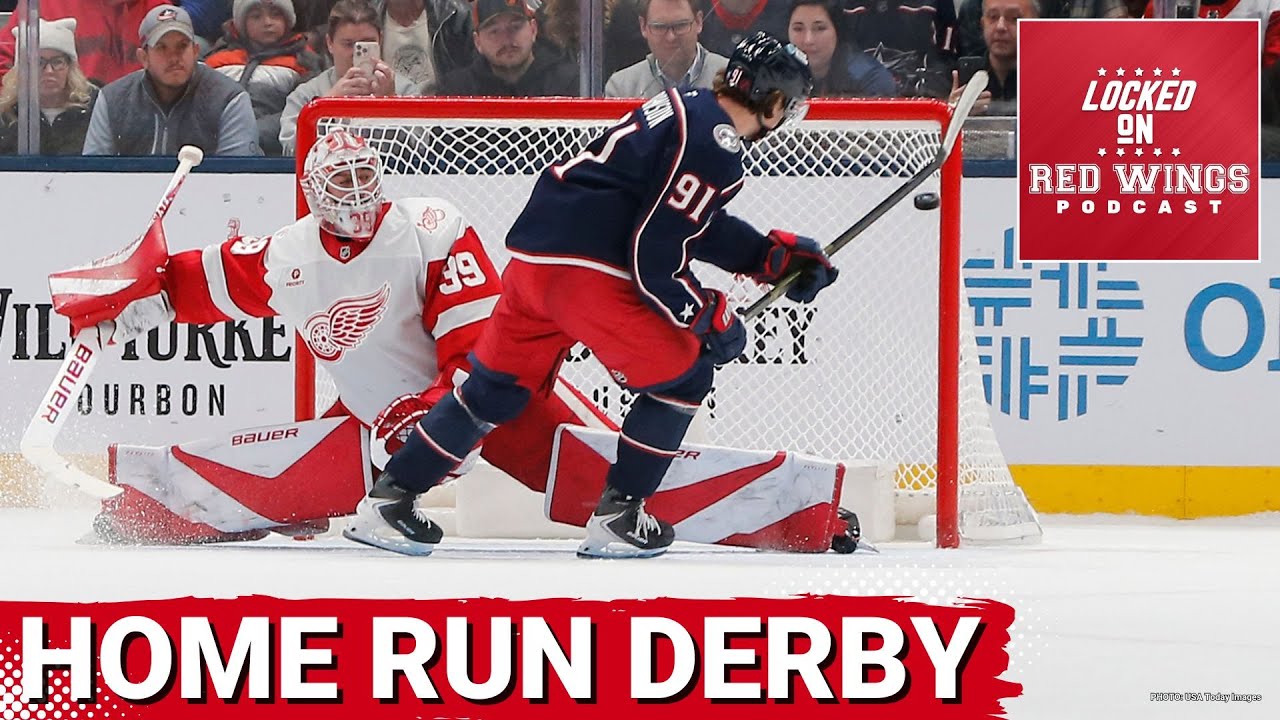Red Wings offense explodes, but Talbot struggles as Detroit lose to Blue Jackets in the shootout