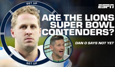 Dan Orlovsky ISN'T SOLD on the Detroit Lions as a Super Bowl contender 🗣️ 'THEY'RE TIER 2!' | Get Up