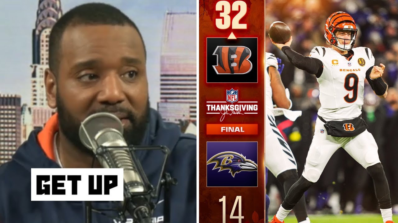 "Joe Burrow proves Lamar Jackson is a FAKE" - Chris Canty excited Bengals 32-14 win over Ravens