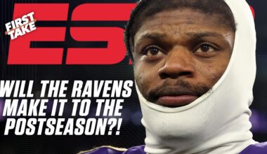Stephen A. says it's NIGHTMARISH for the Baltimore Ravens to miss the playoffs! 😬 | First Take