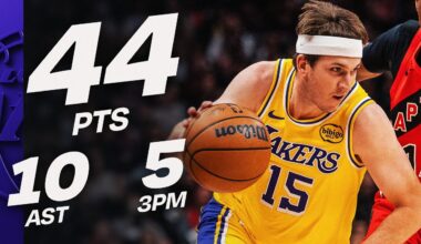 Austin Reaves Drops HUGE DOUBLE-DOUBLE In Toronto | December 4, 2025