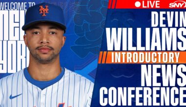 Devin Williams Mets Introductory News Conference
