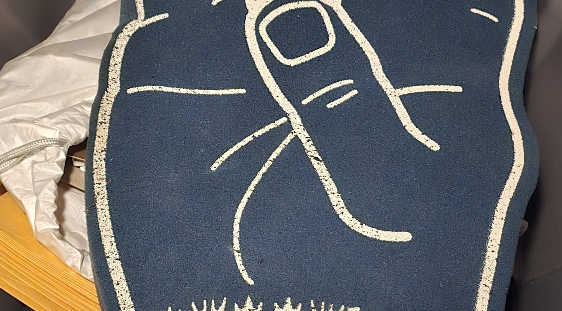 While pulling down the xmas stuff this year I stumbled upon my brother's foam "finger" he bought right before the '06 playoff run and wore to every game.