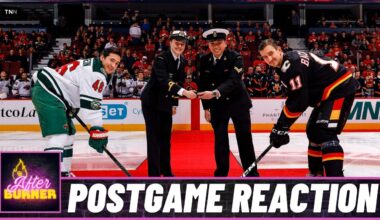 Wild @ Flames Postgame Reaction | FN After Burner - Game 29
