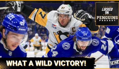 Penguins get a CRAZY win over the Tampa Bay Lightning!