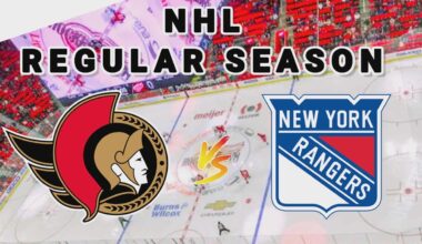 Ottawa Senators vs New York Rangers | 2025 NHL Regular Season Live Play by Play Score