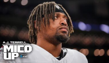 A.J. Terrell is Micd Up In A Rivalry Matchup against the Saints