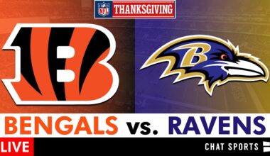 Bengals vs. Ravens Live Streaming Scoreboard, Play-By-Play, Highlights & Stats | NFL Week 13 On NBC