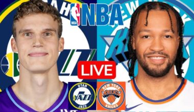 LIVE: UTAH JAZZ vs NEW YORK KNICKS | NBA | PLAY BY PLAY | SCOREBOARD