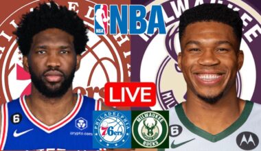 LIVE: PHILADELPHIA 76ERS vs MILWAUKEE BUCKS | NBA | PLAY BY PLAY | SCOREBOARD