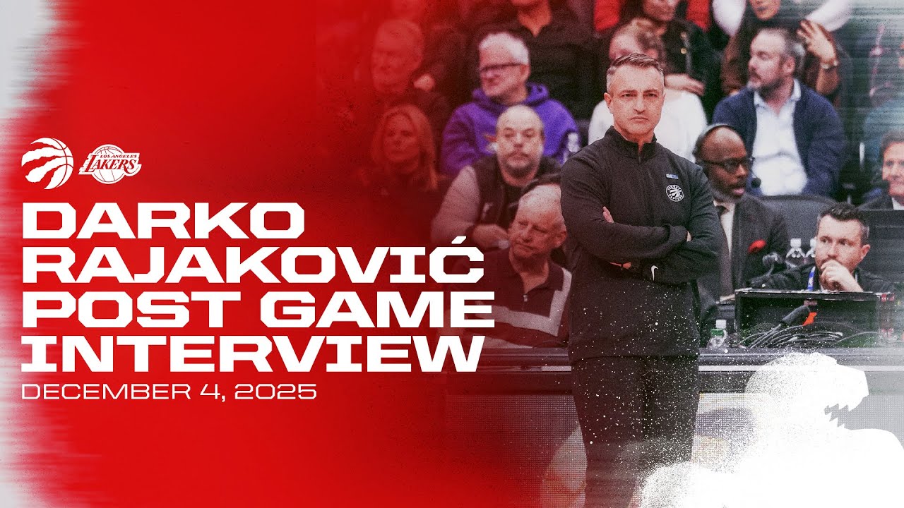 Darko Rajakovic | Post Game vs Lakers | December 04, 2025