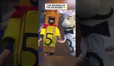 Gotta always beware of those sausages 😂 #mlb #brewers