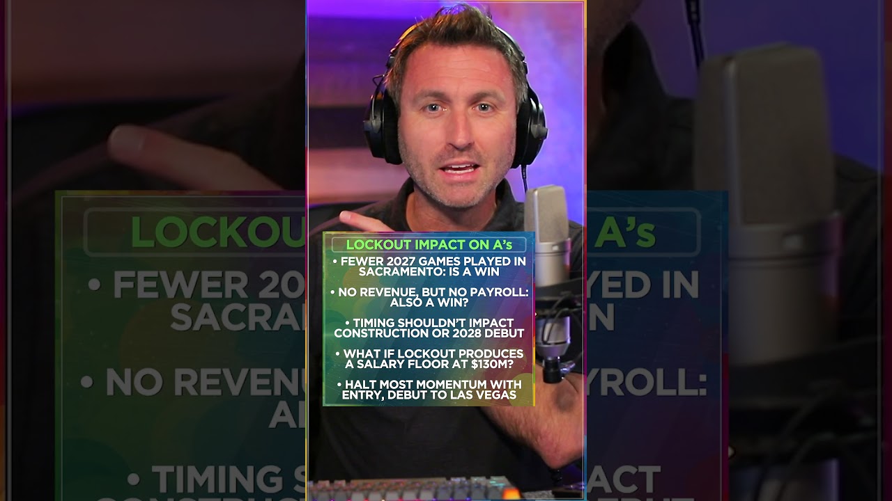 Would MLB Lockout BENEFIT A's?!?! #mlb #baseball #sports