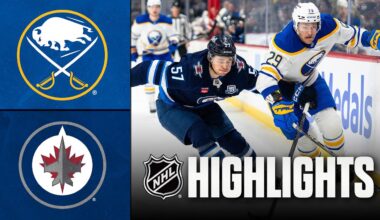 Sabres vs. Jets | NHL Highlights | December 05, 2025