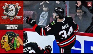 Chicago Blackhawks vs. Anaheim Ducks (11/30/25) | Game Highlights | CHSN Blackhawks