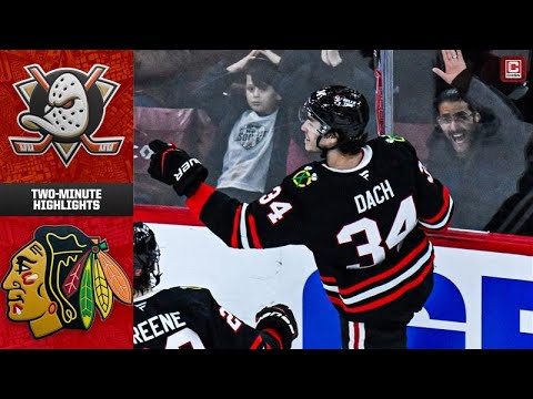 Chicago Blackhawks vs. Anaheim Ducks (11/30/25) | Game Highlights | CHSN Blackhawks