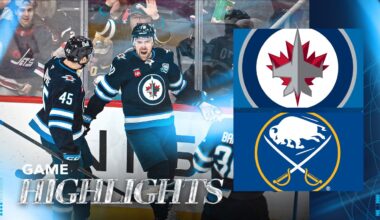 Winnipeg Jets vs. Buffalo Sabres - Game Highlights