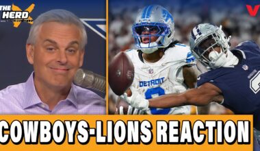 Colin Cowherd's Cowboys-Lions Reaction: Detroit playoff hopes ALIVE, Pickens VANISHES | THE HERD NFL