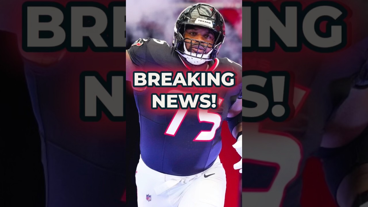 BREAKING NEWS🚨Texans WAIVE Former Starter #shorts #nfl Texans News