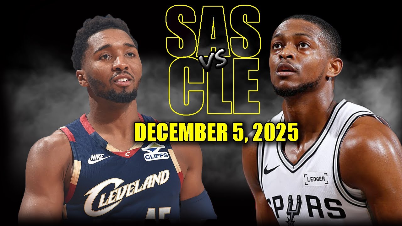 San Antonio Spurs vs Cleveland Cavaliers Full Game Highlights – December 5, 2025 | NBA Season