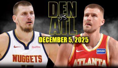 Denver Nuggets vs Atlanta Hawks Full Game Highlights – December 5, 2025 | NBA Season