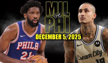 Milwaukee Bucks vs Philadelphia 76ers Full Game Highlights – December 5, 2025 | NBA Season