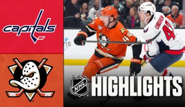 Capitals vs. Ducks | NHL Highlights | December 05, 2025