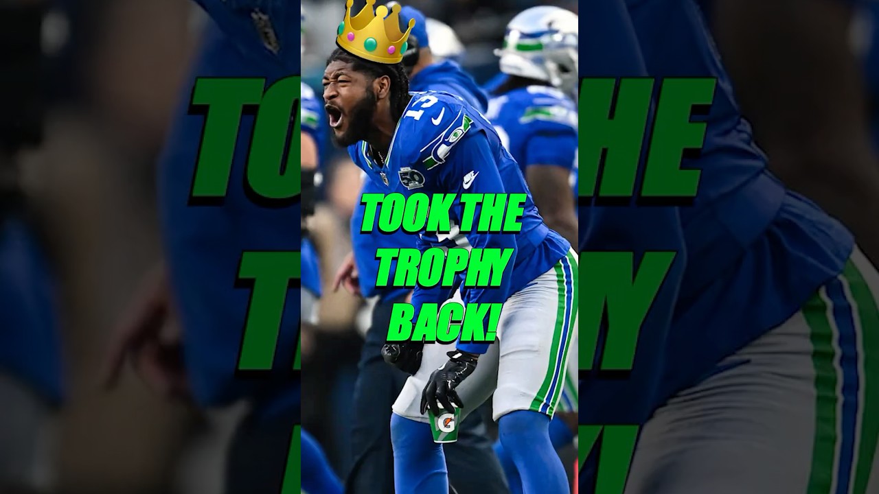 The #seahawks took the trophy back 🏆😏 #nfl #seattleseahawks