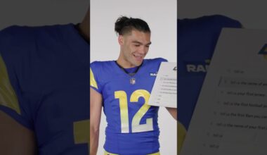 Puka Nacua shares his first big NFL purchase with his family 🥹 #rams #nfl #shorts
