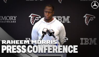 Head Coach Raheem Morris Week 10 Media Availability | Monday, November 3rd | Press Conference