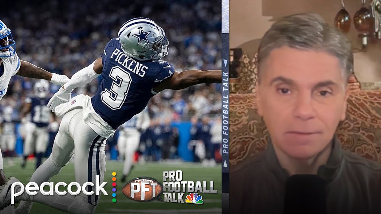 Dallas Cowboys WR George Pickens was 'disengaged' in loss vs. Lions | Pro Football Talk | NFL on NBC