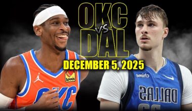 Oklahoma City Thunder vs Dallas Mavericks Full Game Highlights – December 5, 2025 | NBA Season