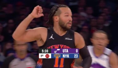 Knicks Go On An INSANE 23-0 Run To Start The Game Vs Jazz! 🔥 Uncut | December 5, 2025