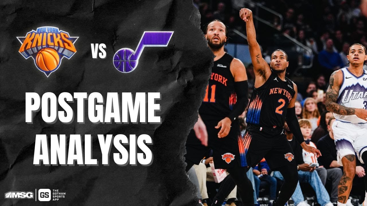 Knicks Defeat Jazz After Stunning 23-0 Start | New York Knicks