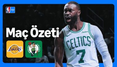 Los Angeles Lakers - Boston Celtics | Maç Özeti | NBA | Prime Video Türkiye