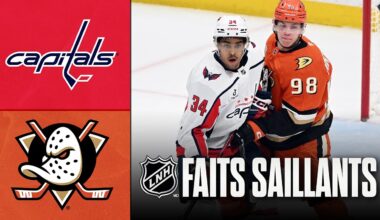 Capitals vs Ducks 5/12/25 | Faits saillants