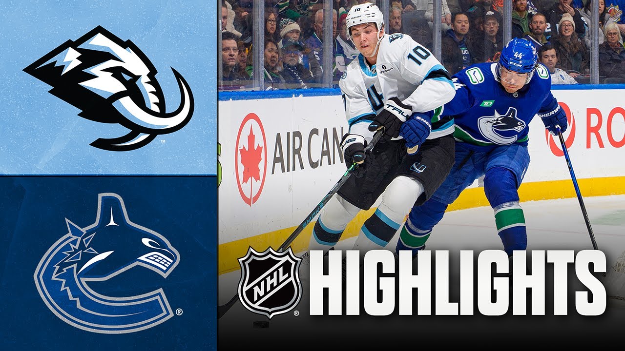 Mammoth vs. Canucks | NHL Highlights | December 05, 2025