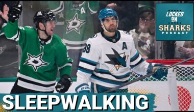 SLEEPWALKING: San Jose Sharks STALLS In 4-1 Loss To The Dallas Stars