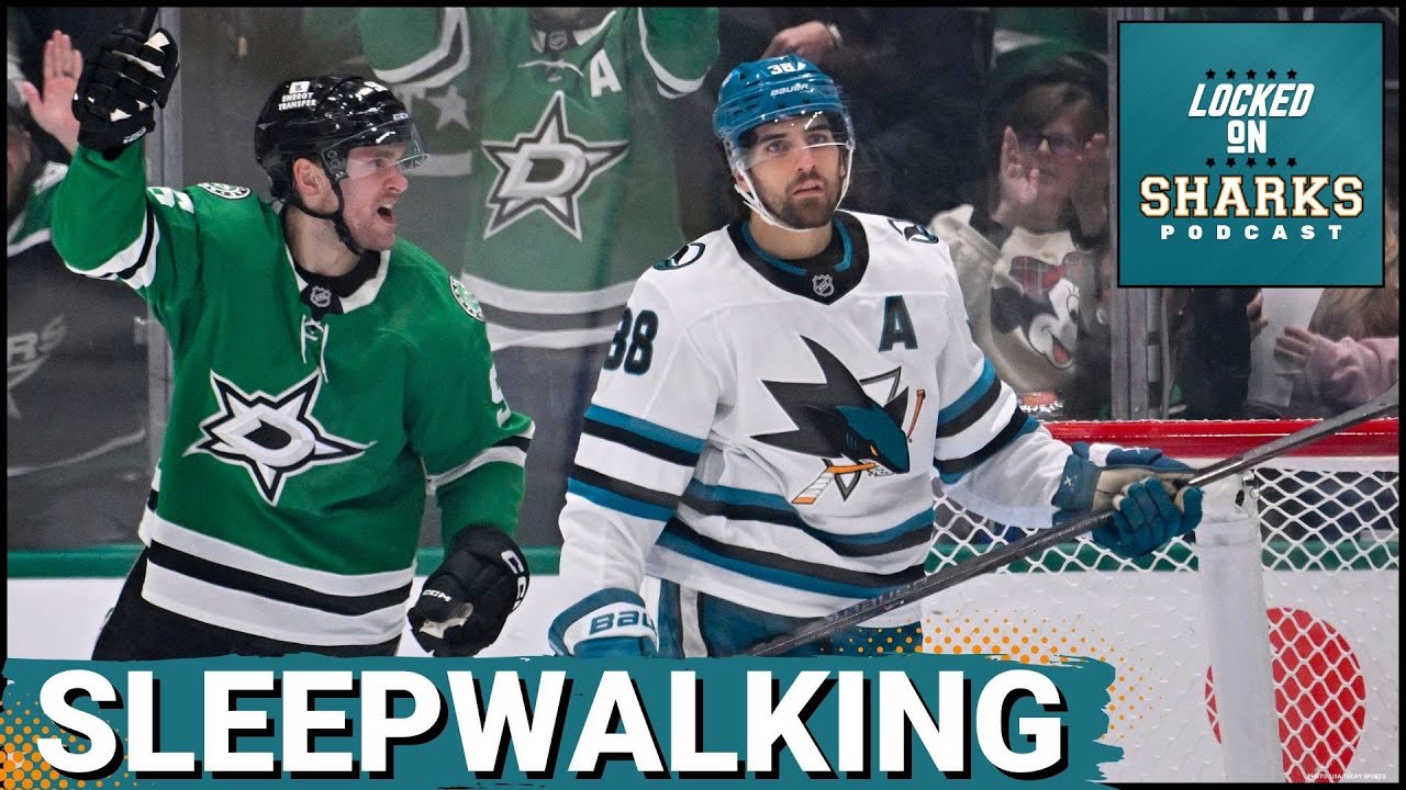 SLEEPWALKING: San Jose Sharks STALLS In 4-1 Loss To The Dallas Stars