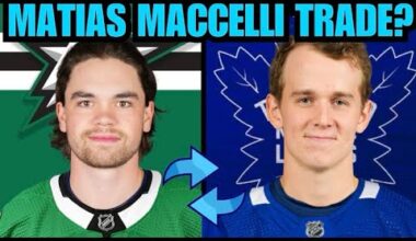 Toronto Maple Leafs TRADE Matias Maccelli to the Dallas Stars OR? Leafs Trade Rumours + NHL News