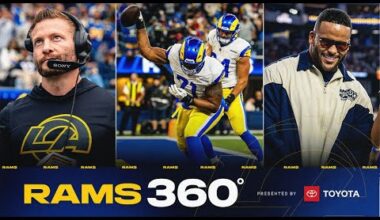 Rams 360: Nate Landman's Extension, Kobie Turner Mic'd Up vs. Buccaneers & Celebrating Aaron Donald